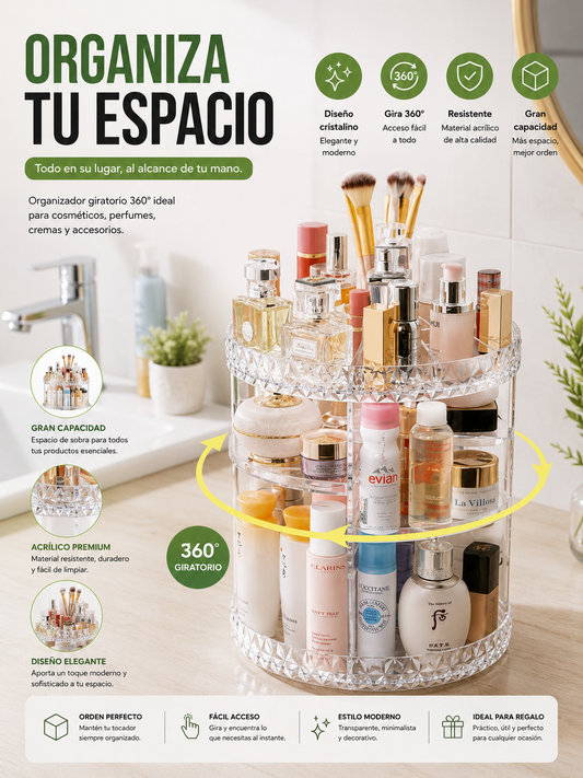 ✨ Organizador Giratorio 360° Premium